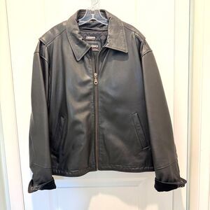 Wilsons Leather Men's Leather Jacket Thinsulate Lined Size Large